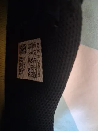 Zapatillas fútbol Adidas Talla 38