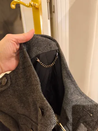 Chaqueta tweed hombre