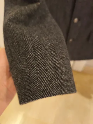 Chaqueta tweed hombre