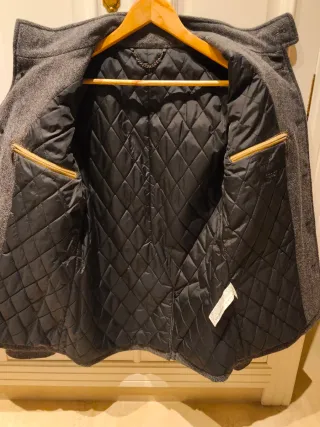 Chaqueta tweed hombre