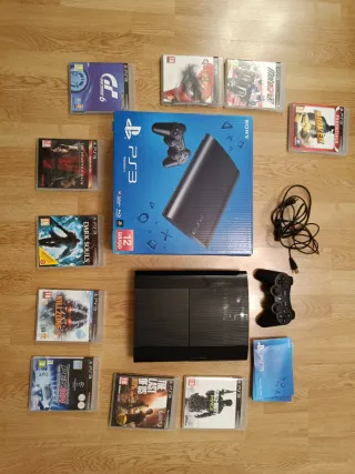 PS3 (PlayStation 3) + 10 Giochi