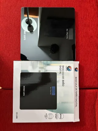 Báscula Digital Euro Life Negra