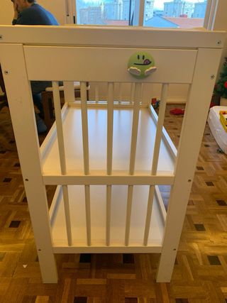 Cambiador Bebé Ikea Gulliver Blanco