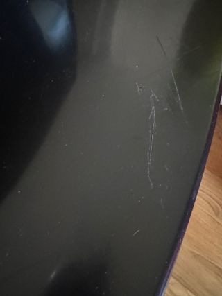 Sedia girevole nera Ikea con ruote