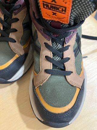 Zapatillas altas Munich niño multicolor para niño.