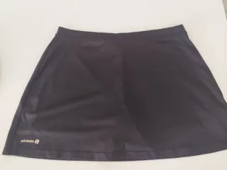 Falda pantalón de tenis Artengo negra