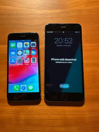 iPhone 6 i 6 Plus Plata