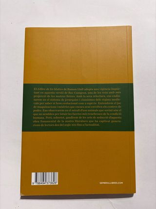 Llibre de les bèsties (Sembra Llibres) (Catalan...