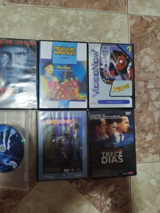 5€ el lote de 23 Películas DVD Varias (Animación,