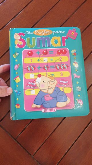 Libro Puzzle para aprender a sumar
