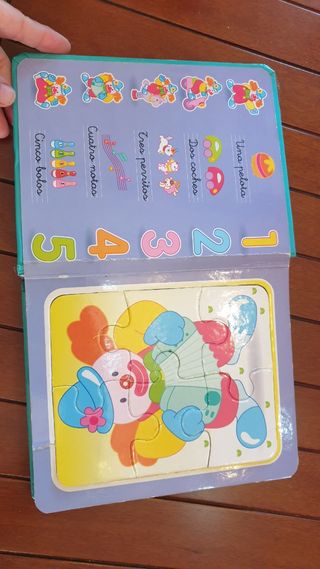 Libro Puzzle para aprender a sumar