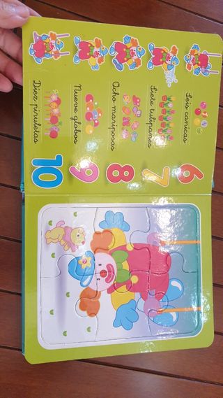 Libro Puzzle para aprender a sumar