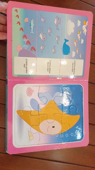 Libro Puzzle para aprender a sumar