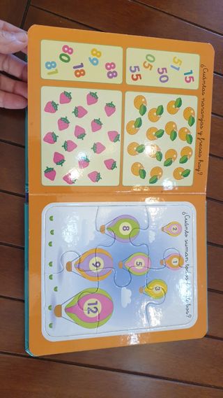 Libro Puzzle para aprender a sumar