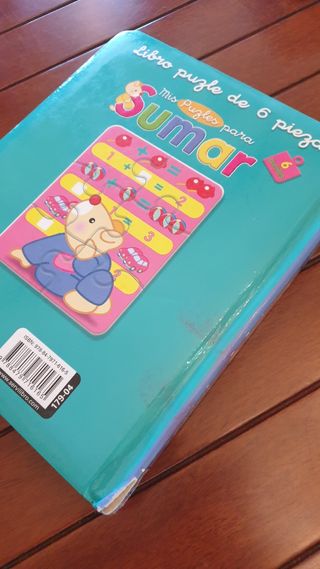 Libro Puzzle para aprender a sumar