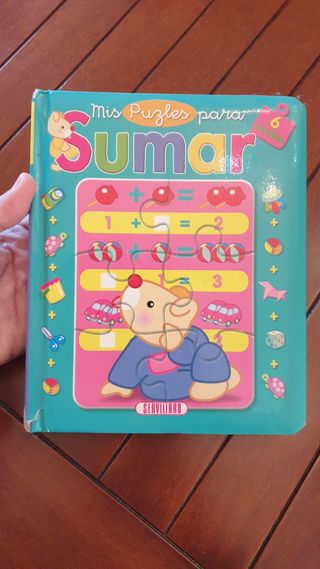 Libro Puzzle para aprender a sumar