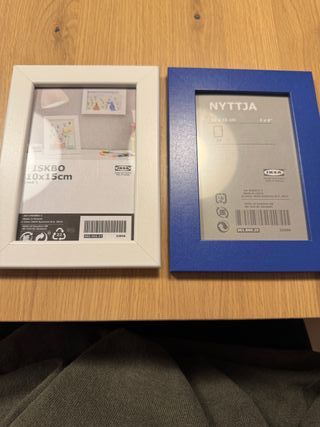 Marcos de fotos IKEA FISKBO y NYTTJA
