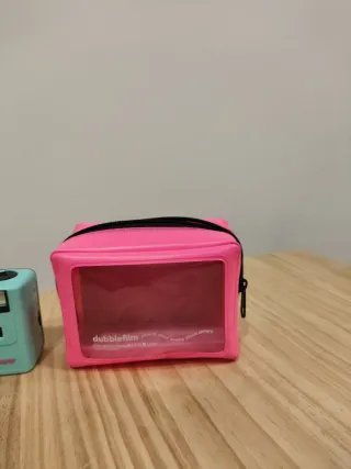 Cámara Analógica Dubblefilm Azul Turquesa