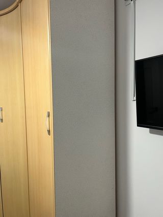 Armario de rincón madera