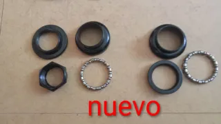 Dirección a rosca 1" nueva,  bici antigua