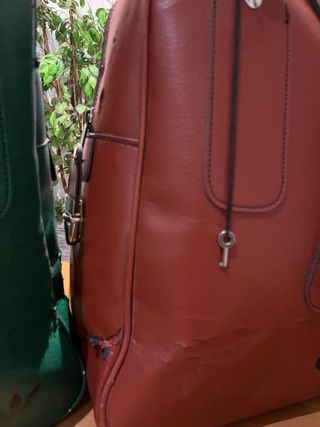 Bolsa Adidas Vintage Marrón y Verde