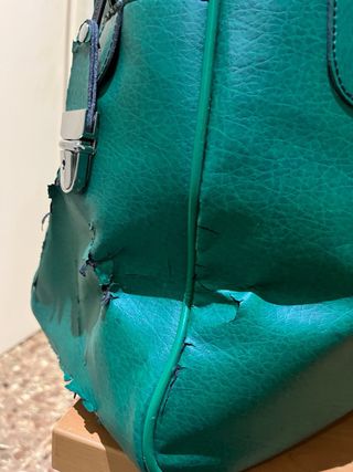 Bolsa Adidas Vintage Marrón y Verde