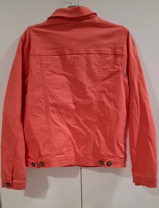 Chaqueta tejana Krater color salmon talla 14