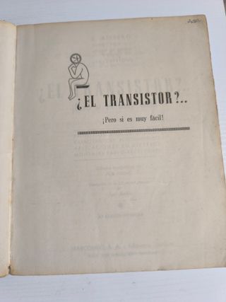 ¿El Transistor?... ¡Pero si es muy fácil!
