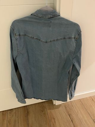 Camisa vaquera azul