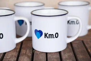 5 Tazas Kaiku Km.0 Esmaltadas