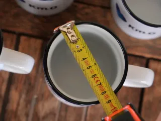 5 Tazas Kaiku Km.0 Esmaltadas