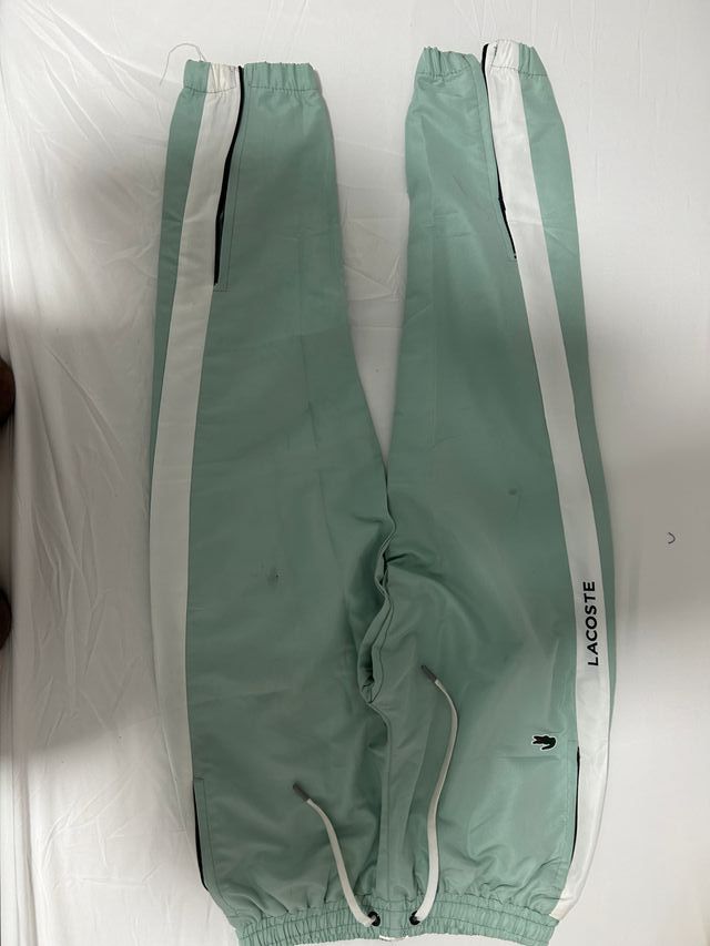 Chándal Lacoste Verde y Blanco