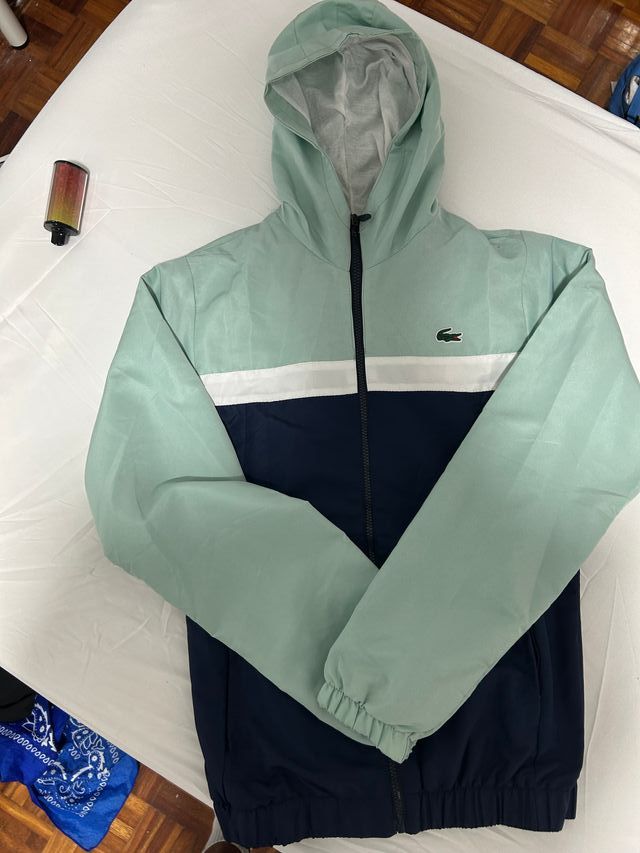 Chándal Lacoste Verde y Blanco