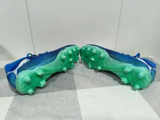 Botas Puma Césped Artificial Azul/Verde