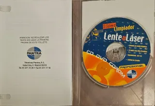 Pack CD/DVD Verbatim, Fujifilm, limpieza de lente