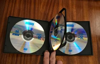 Pack CD/DVD Verbatim, Fujifilm, limpieza de lente