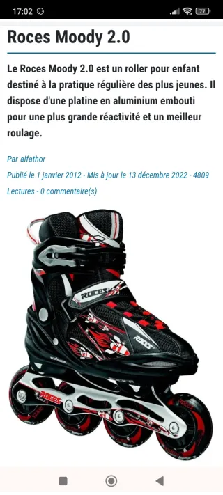 Patines Roces Talla 30-35 Ajustables