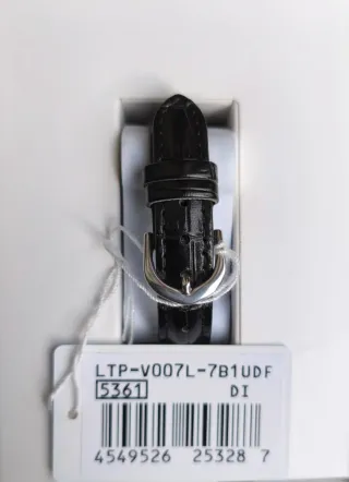 Casio Vintage Estilo Tank Negro/Plata