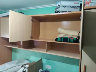 Habitación juvenil de madera