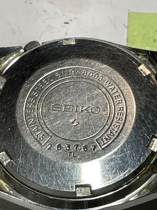 Reloj Seiko Automático 21 Jewels Azul