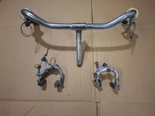 Manillar y frenos bicicleta antiguos BH