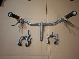 Manillar y frenos bicicleta antiguos BH