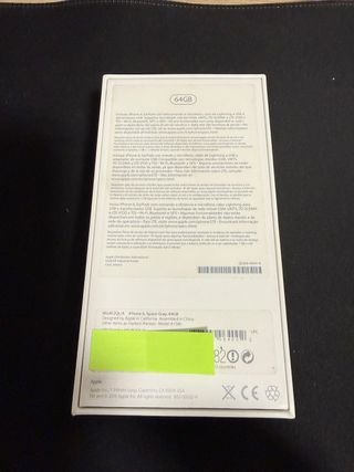 iPhone 6 64GB gris espacial.