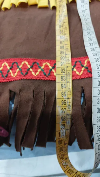 Costume Carnevale Apache tg.12-16
