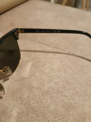 Gafas Ray-Ban Clubmaster Negro y Dorado