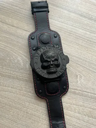 Rebajas!!! Reloj Affliction Calavera Negro