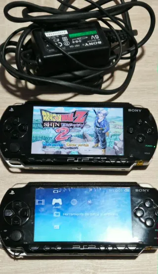 Consola Sony PSP Negra