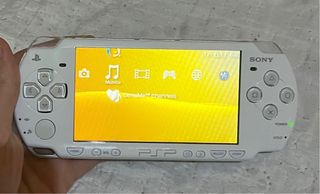 Sony PSP Plata/Blanco - Perfecto Estado