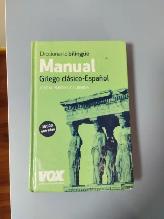 Diccionario Manual Griego. Griego clásico-Españ...