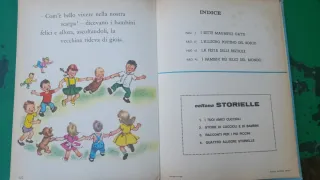 Grande libro vintage per bambini
